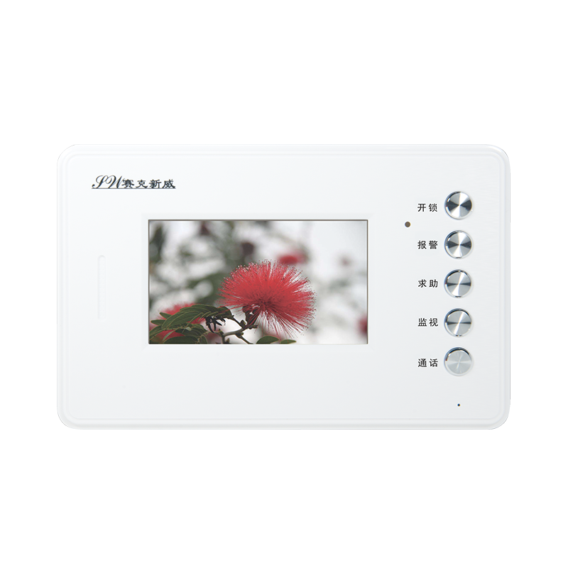 4.3寸外解碼模擬室內(nèi)機(jī)SW21S13白/金